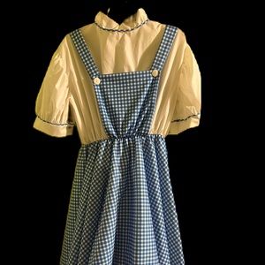 Dorothy Wizard of Oz Costume & Ruby Shoe Covers